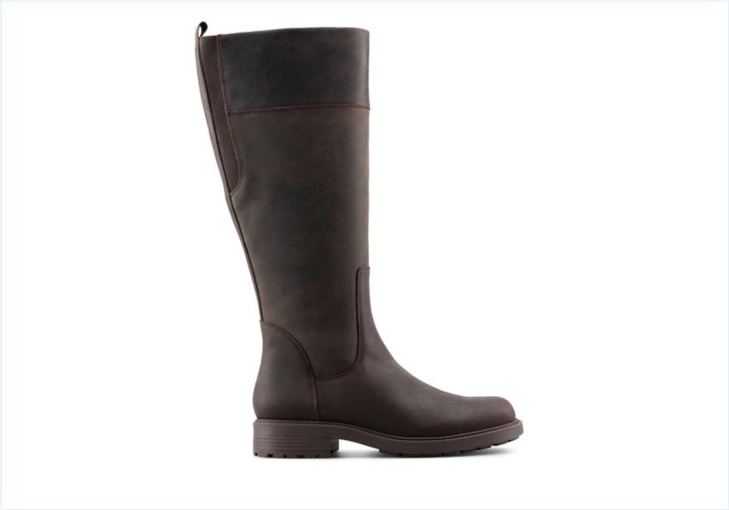  Orinoco 2 Hi / Dark Brown Leather Womens Boots