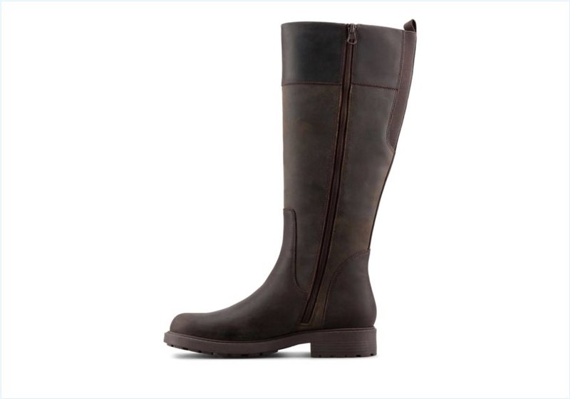  Orinoco 2 Hi / Dark Brown Leather Womens Boots