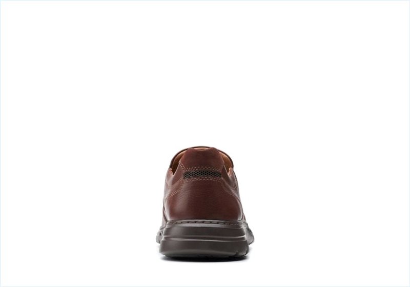  Un Brawley Step / Mahogany Leather Mens Shoes