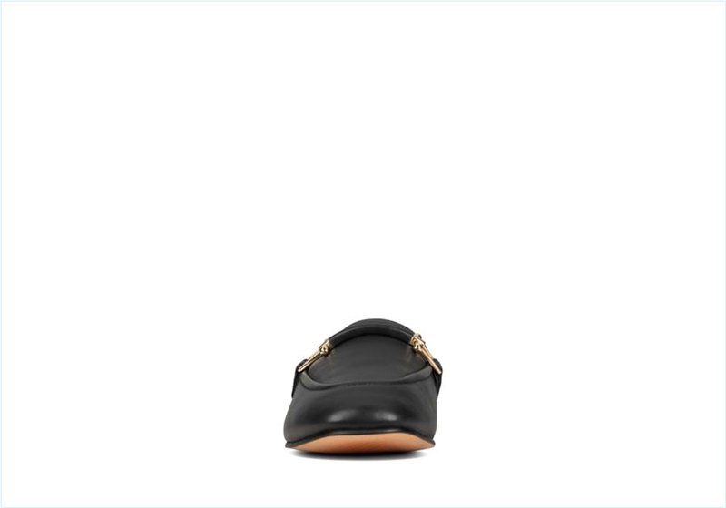  Pure 2 Loafer / Black Leather Womens Shoes