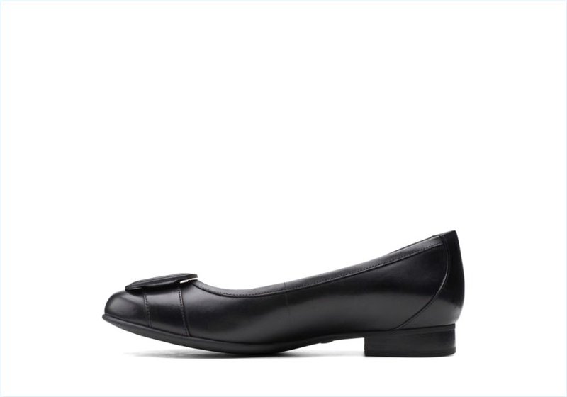  Un Blush Cove / Black Leather Womens Shoes