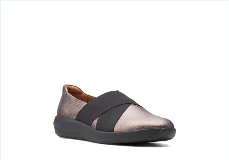  Tawnia Band / Pebble Metallic Womens Shoes