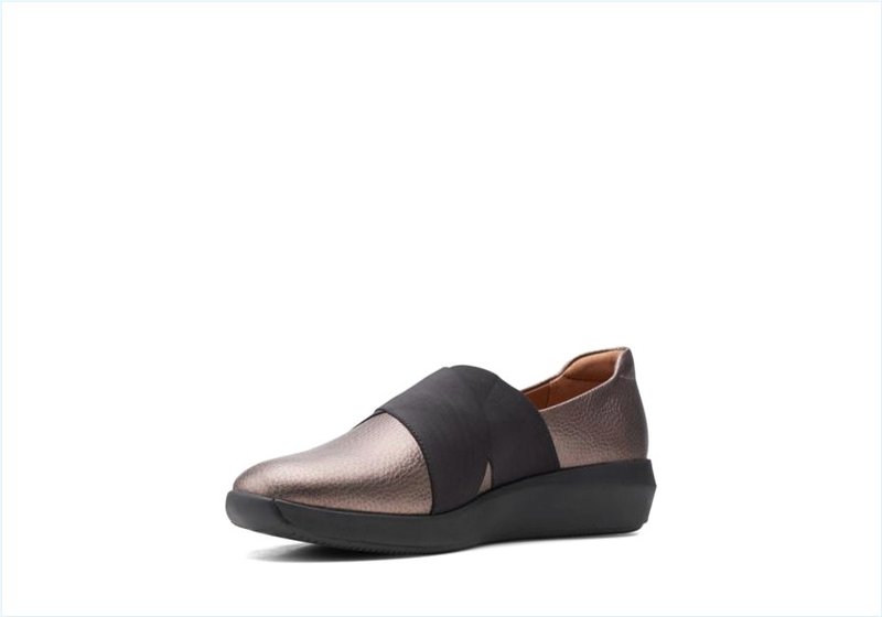  Tawnia Band / Pebble Metallic Womens Shoes