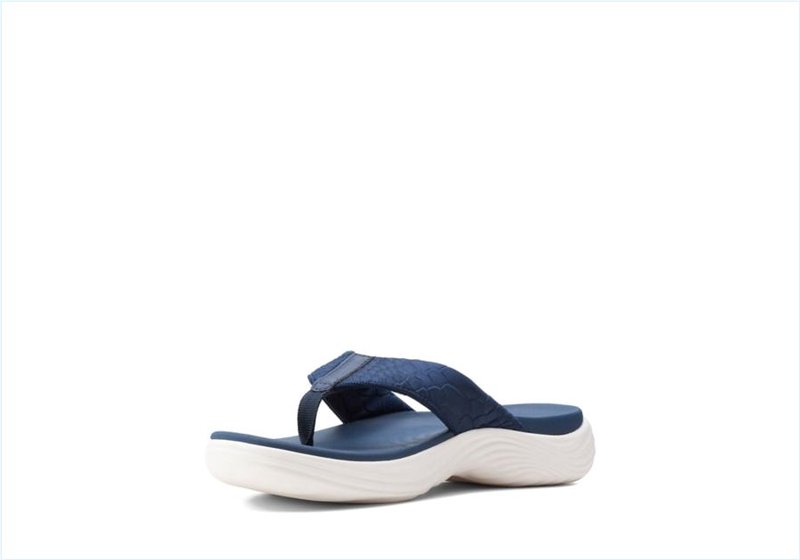  Lola Point / Navy Womens Sport Sandals