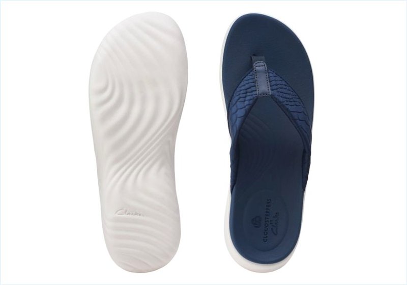  Lola Point / Navy Womens Sport Sandals