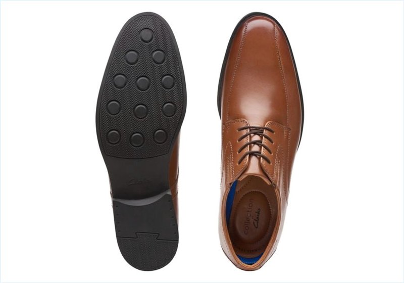  Whiddon Pace / Dark Tan Leather Mens Shoes