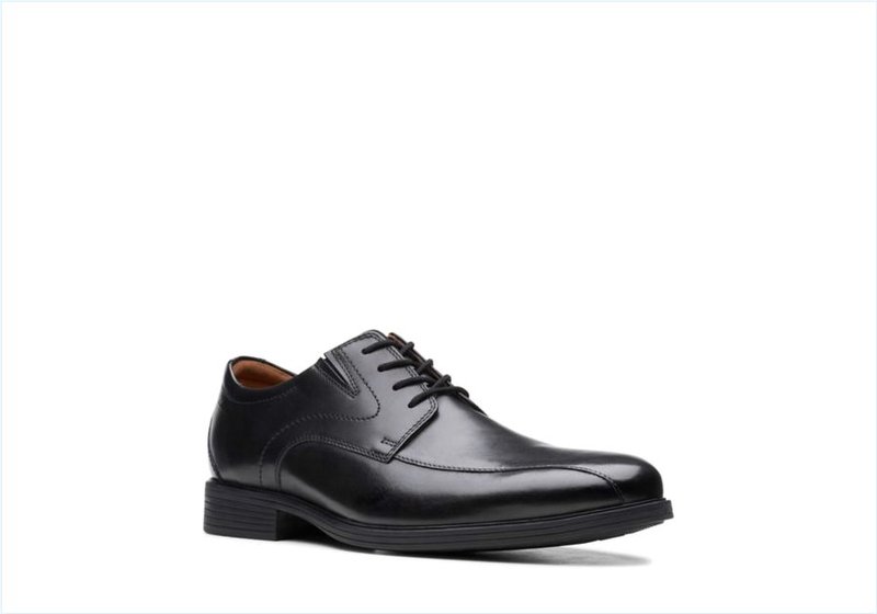  Whiddon Pace / Black Leather Mens Shoes