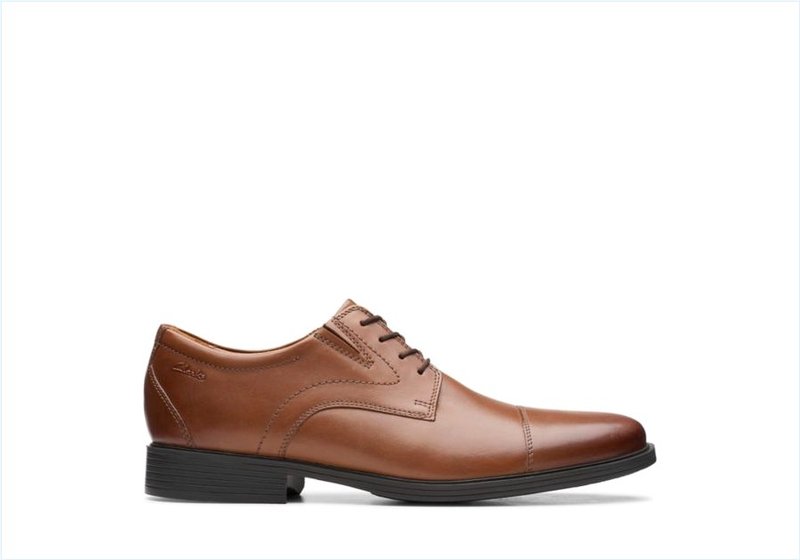  Whiddon Cap / Dark Tan Leather Mens Shoes