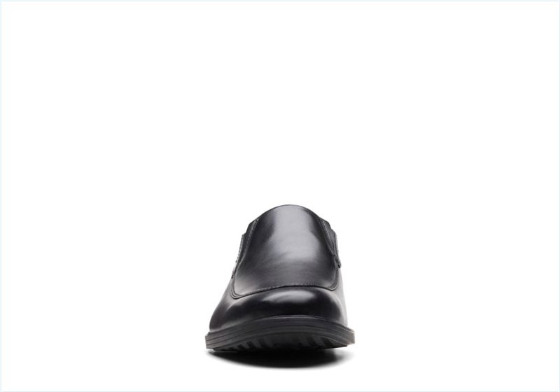  Whiddon Step / Black Leather Mens Shoes