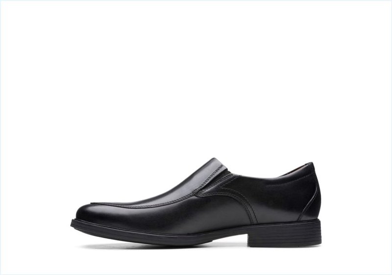  Whiddon Step / Black Leather Mens Shoes