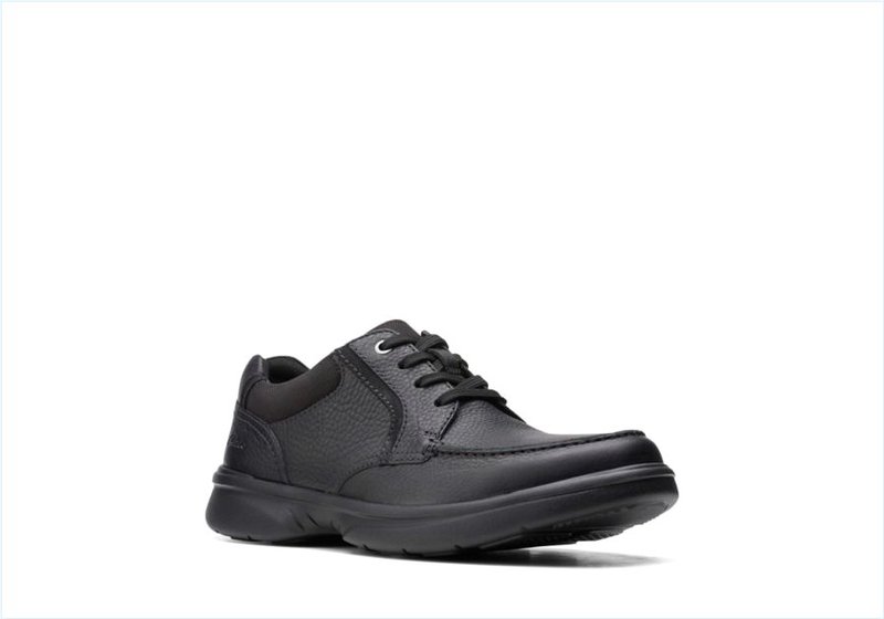  Bradley Vibe / Black Tumbled Leather Mens Shoes