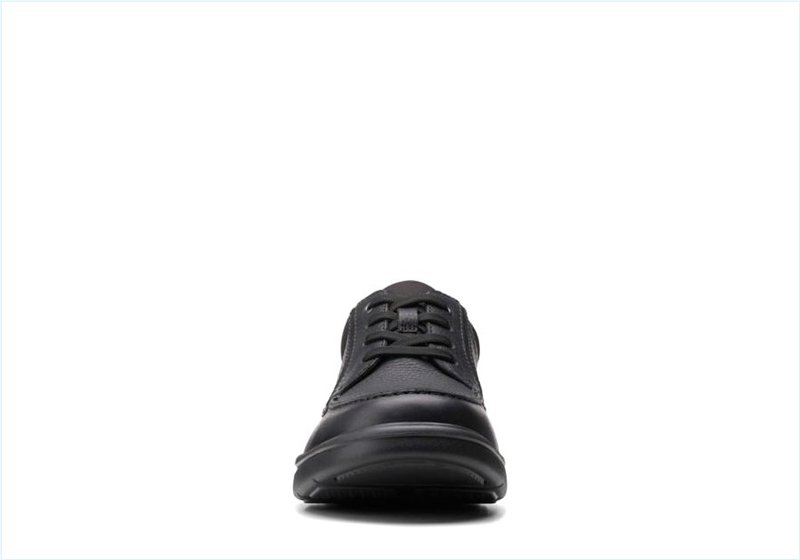  Bradley Vibe / Black Tumbled Leather Mens Shoes