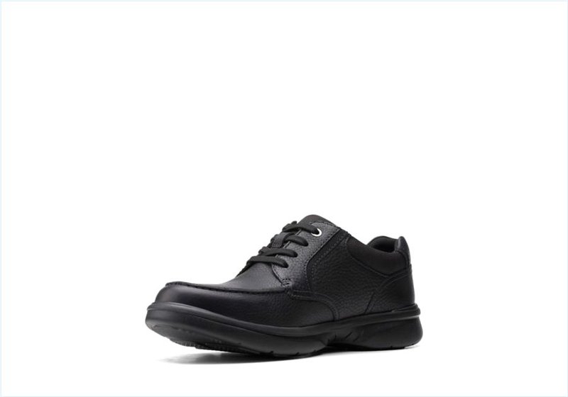  Bradley Vibe / Black Tumbled Leather Mens Shoes