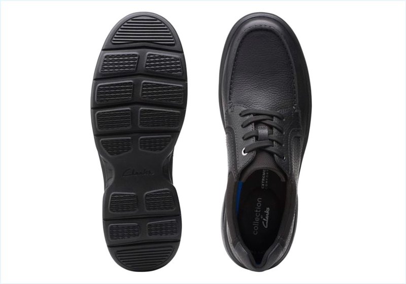  Bradley Vibe / Black Tumbled Leather Mens Shoes