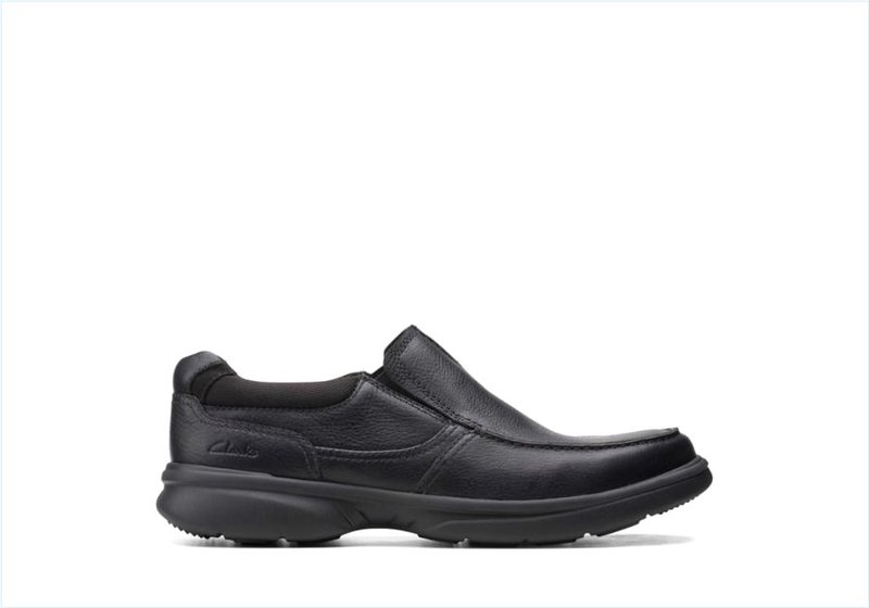  Bradley Free / Black Tumbled Leather Mens Shoes