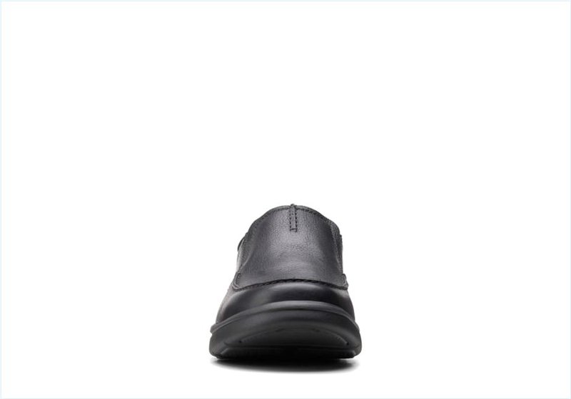  Bradley Free / Black Tumbled Leather Mens Shoes