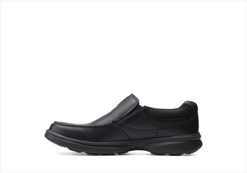  Bradley Free / Black Tumbled Leather Mens Shoes