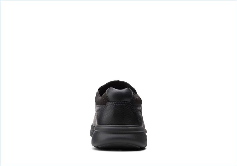  Bradley Free / Black Tumbled Leather Mens Shoes