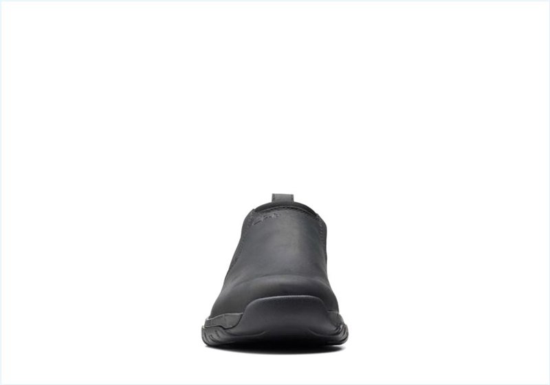  Grove Step / Black Leather Mens Shoes