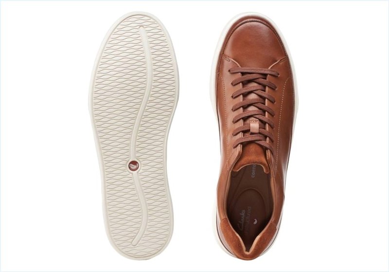  Un Costa Tie / British Tan Mens Sport Shoes