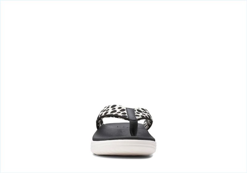  Lola Point / Black/White Womens Sport Sandals