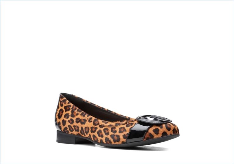  Un Blush Cove / Leopard Print Pony Womens Shoes