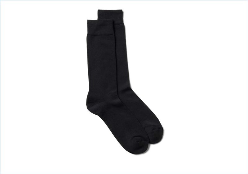  Classic Bamboo Crew / Black Mens Accessories Socks