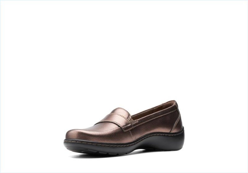  Cora Daisy / Bronze Metallic Womens Shoes