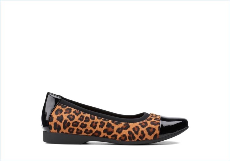  Un Darcey Cap 2 / Leopard Print Pony Womens Shoes