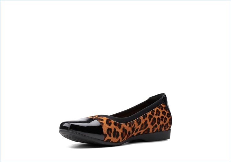  Un Darcey Cap 2 / Leopard Print Pony Womens Shoes