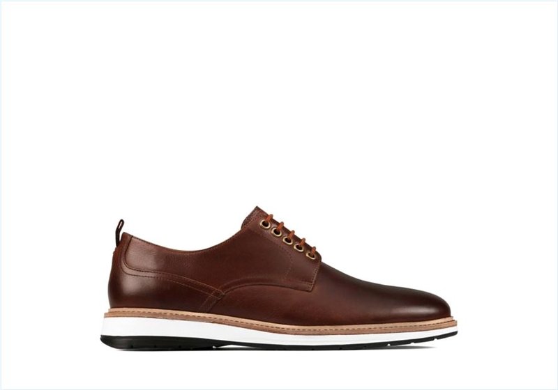  Chantry Walk / Dark Tan Leather Mens Shoes