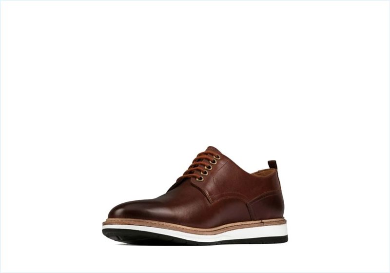  Chantry Walk / Dark Tan Leather Mens Shoes