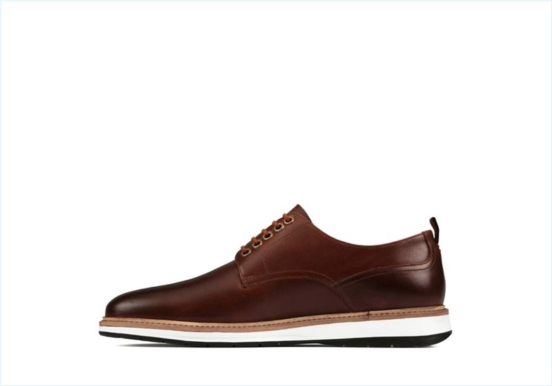  Chantry Walk / Dark Tan Leather Mens Shoes