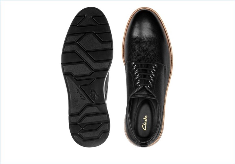  Chantry Walk / Black Leather Mens Shoes