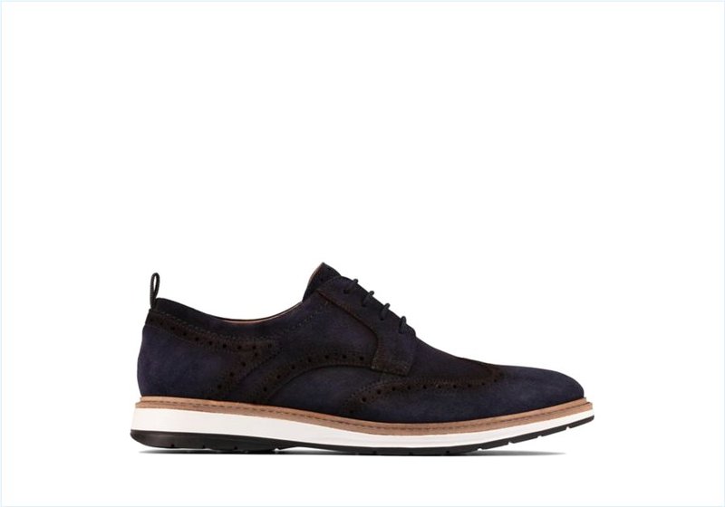  Chantry Wing / Navy Suede Mens Shoes