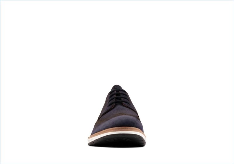  Chantry Wing / Navy Suede Mens Shoes