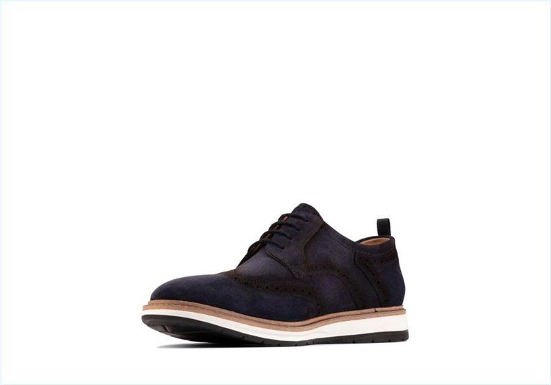  Chantry Wing / Navy Suede Mens Shoes