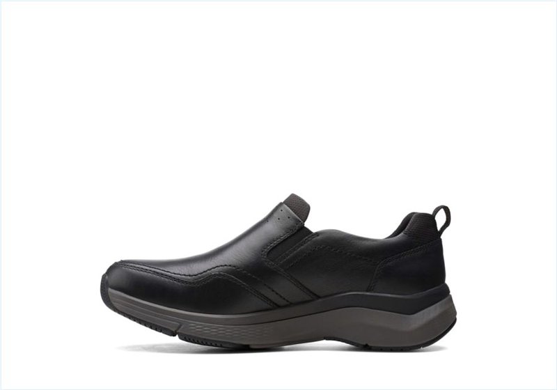  Wave 2.0 Edge / Black Leather Mens Sport Shoes