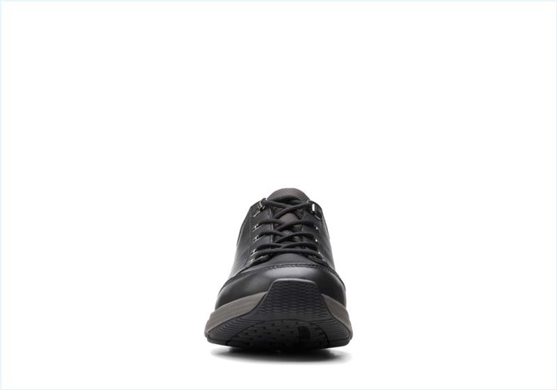  Wave 2.0 Vibe / Black Leather Mens Sport Shoes