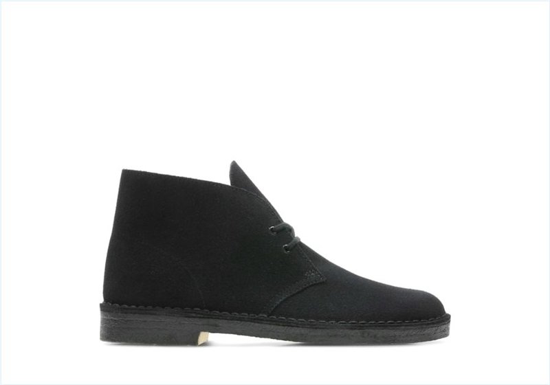  Desert Boot / Black Suede Mens Originals Icon Boots