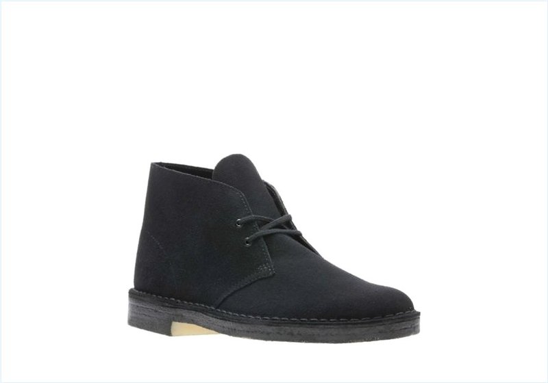  Desert Boot / Black Suede Mens Originals Icon Boots