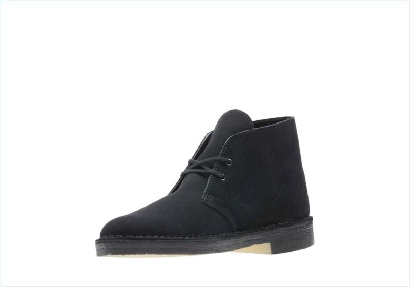  Desert Boot / Black Suede Mens Originals Icon Boots