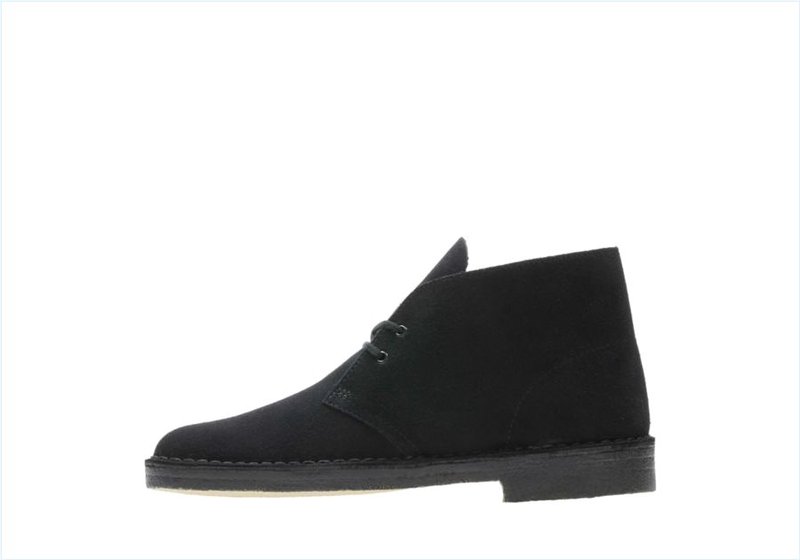  Desert Boot / Black Suede Mens Originals Icon Boots