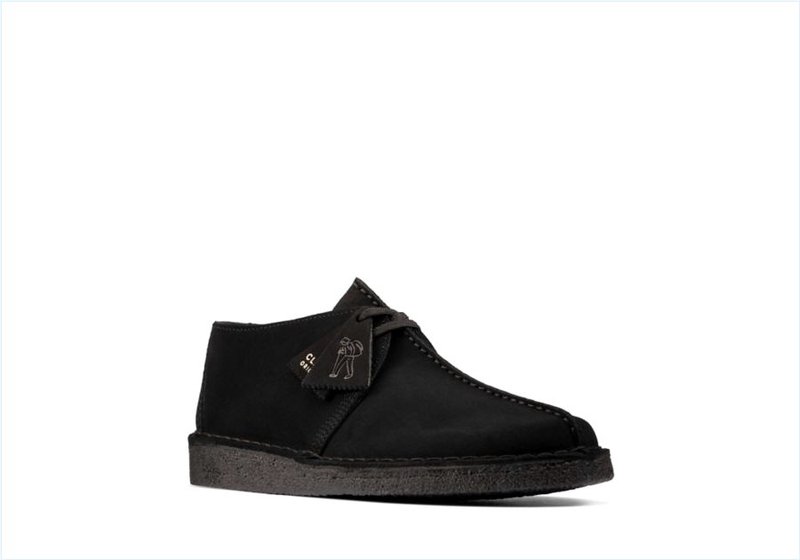  Desert Trek / Black Suede Mens Originals Icon Shoes