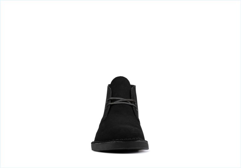  Desert Boot 2 / Black Suede Mens Boots