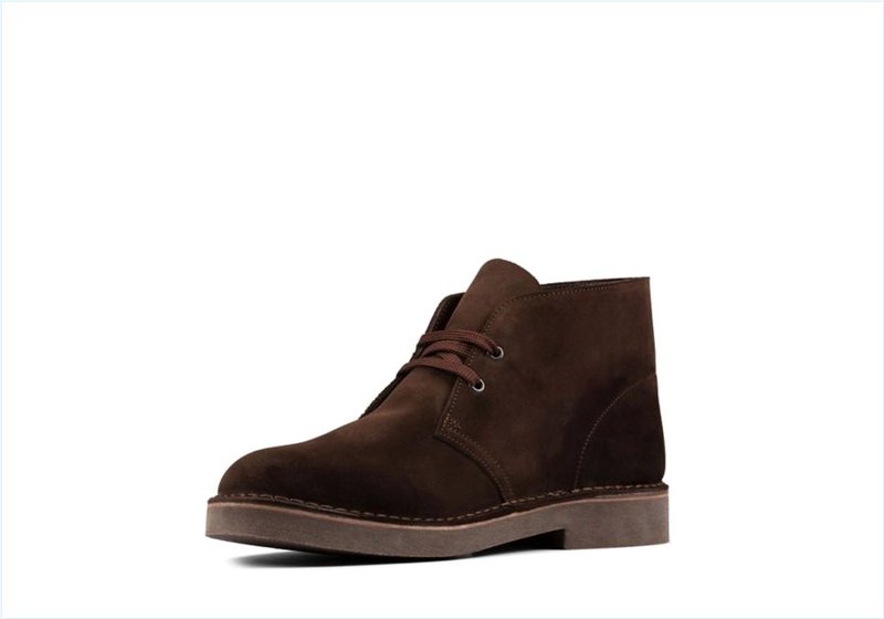  Desert Boot 2 / Dark Brown Suede Mens Boots