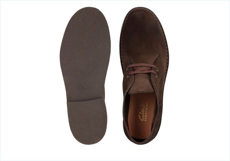  Desert Boot 2 / Dark Brown Suede Mens Boots