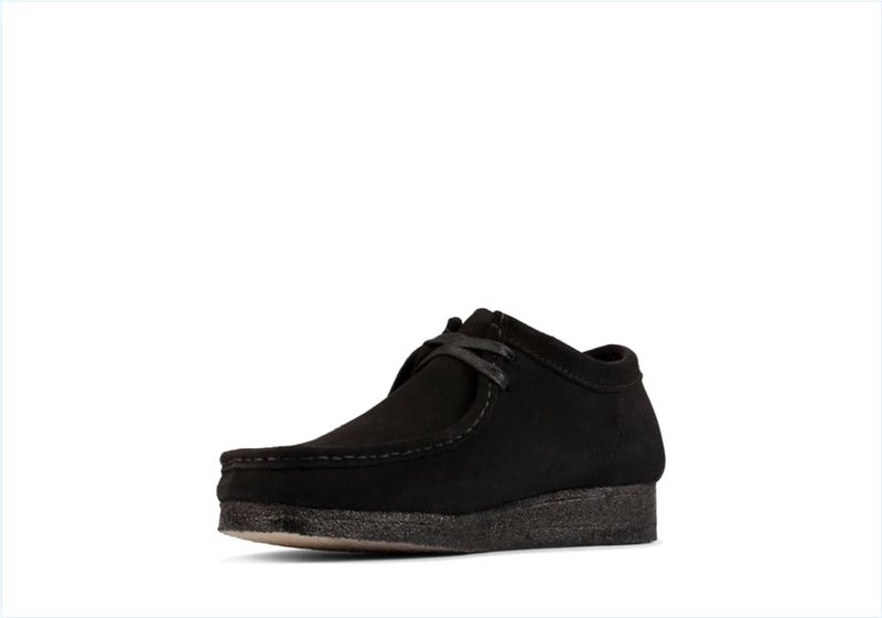  Wallabee / Black Suede Mens Originals Icon Shoes