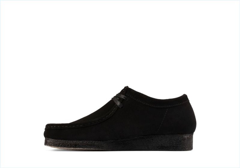  Wallabee / Black Suede Mens Originals Icon Shoes