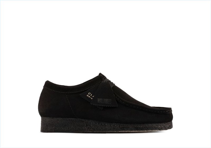  Wallabee / Black Suede Womens Originals Icon Shoes